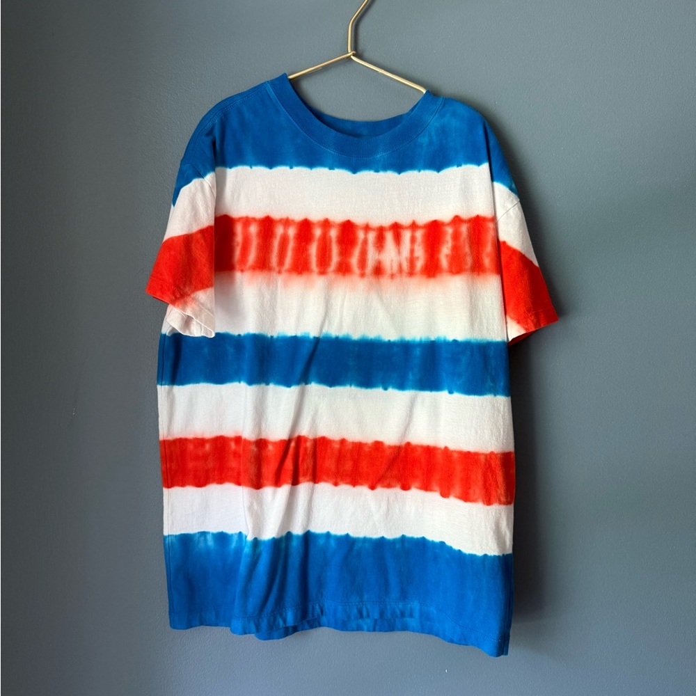 Hanna Andersson‎ Blue and Red Tie-Dye T-Shirt